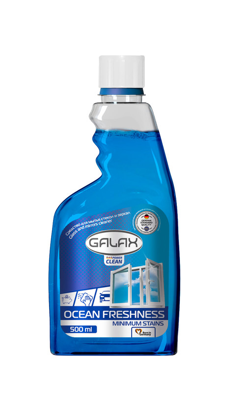 Засіб для миття скла GALAX, 500мл